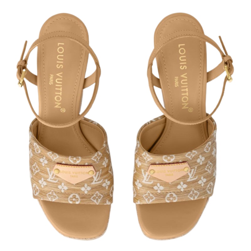 Louis Vuitton Helios Wedge Sandal - Image 4